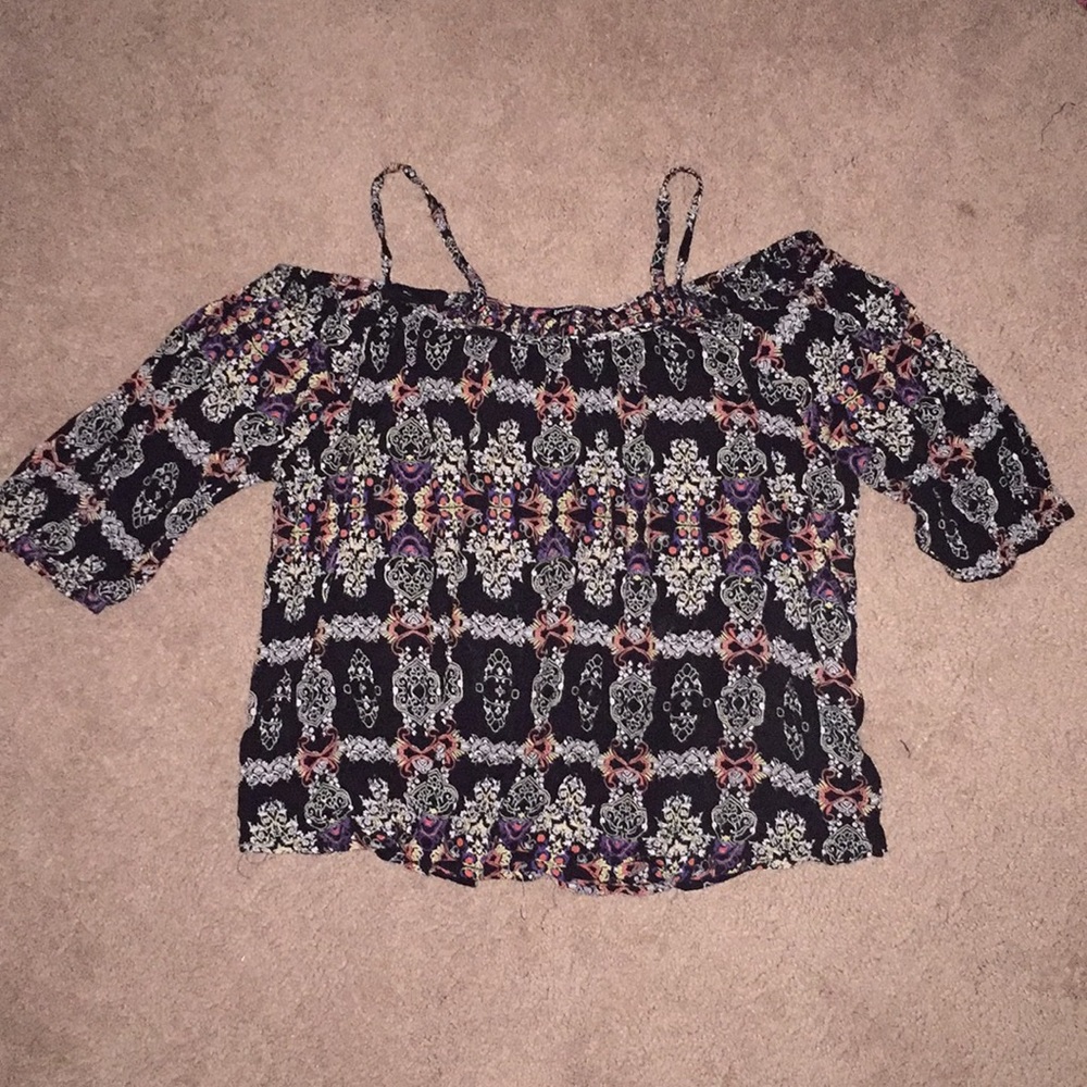 Spaghetti strap / strapless blouse